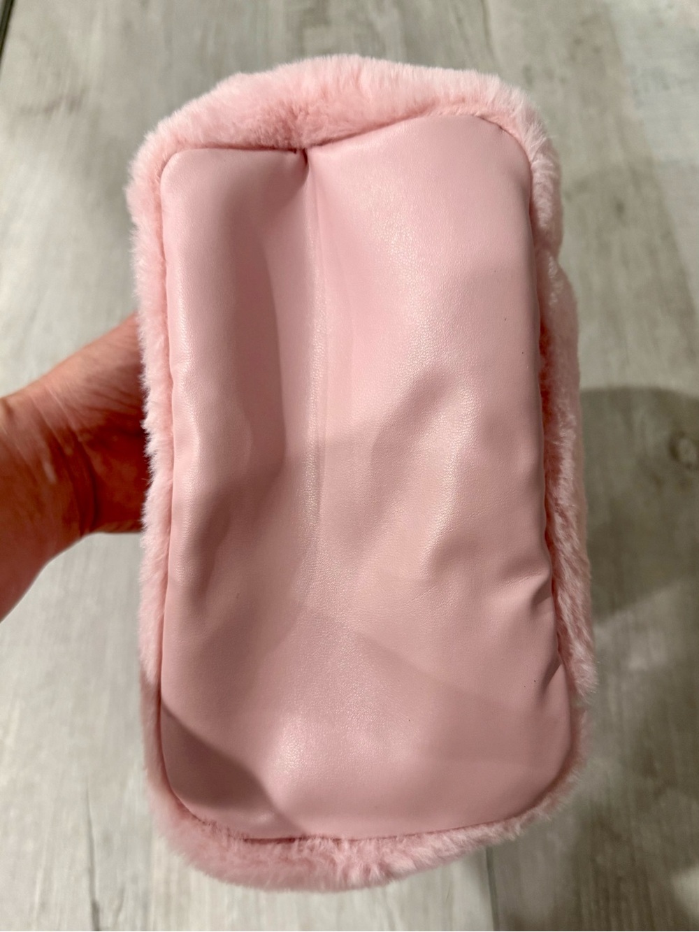 Peanuts Snoopy and Woodstock Plush Pink Cosmetic Organizer - Picture 5 of 9